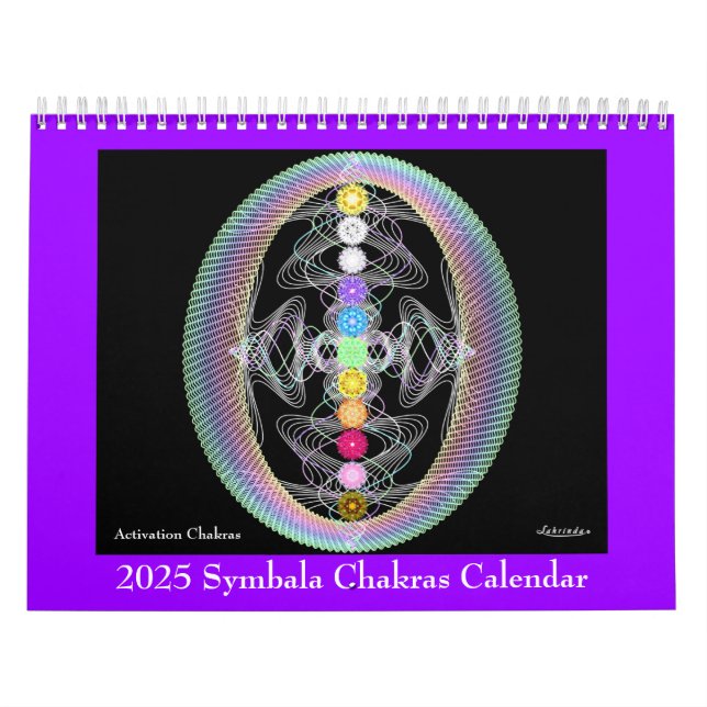 2025 Symbala Chakras Calendar (Cover)