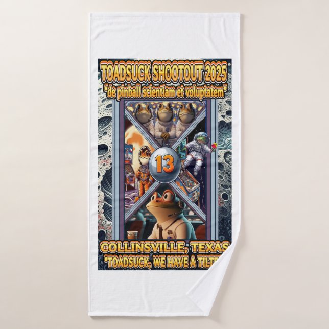 2025 ToadSuck Shootout Towel (Bath Towel)