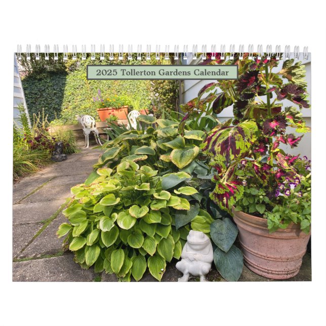 2025 Tollerton Gardens Calendar for Inger (Cover)