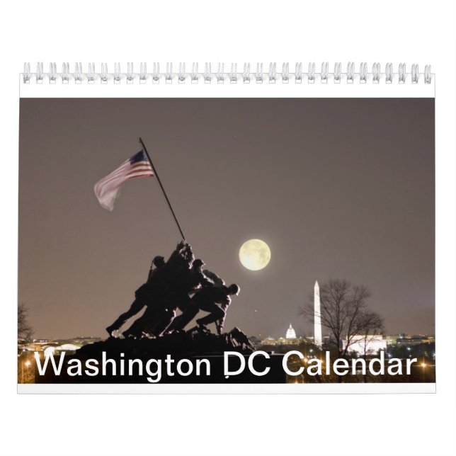 2025 Washington DC Calendar (Cover)