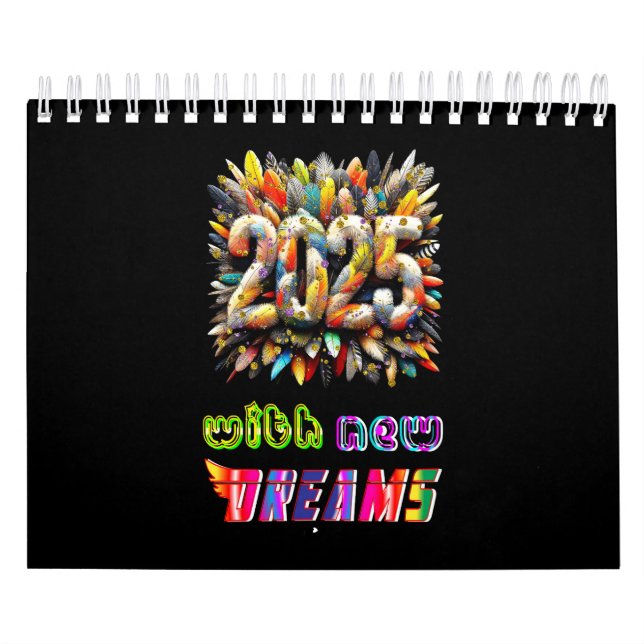 2025 With New Dreams Calendar (Cover)