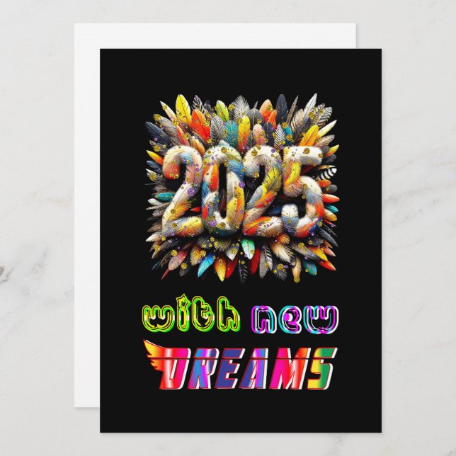 2025 With New Dreams Card (Front/Back)