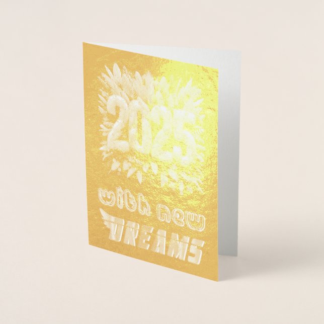 2025 With New Dreams Foil Card (Front)