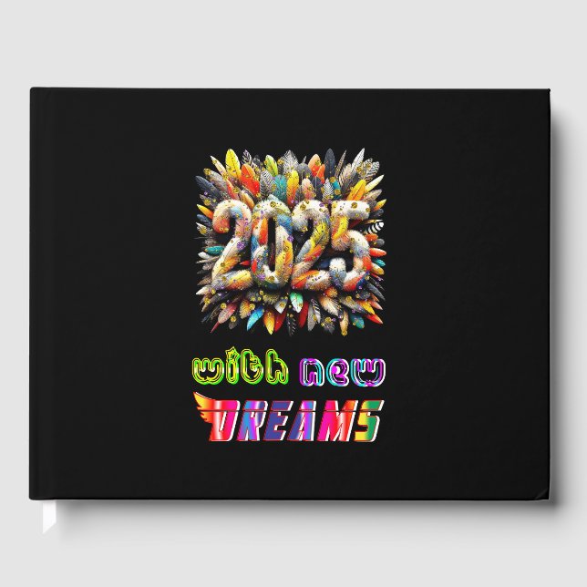 2025 With New Dreams Guest Book (Front)