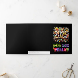 2025 With New Dreams Tri-Fold Holiday Card