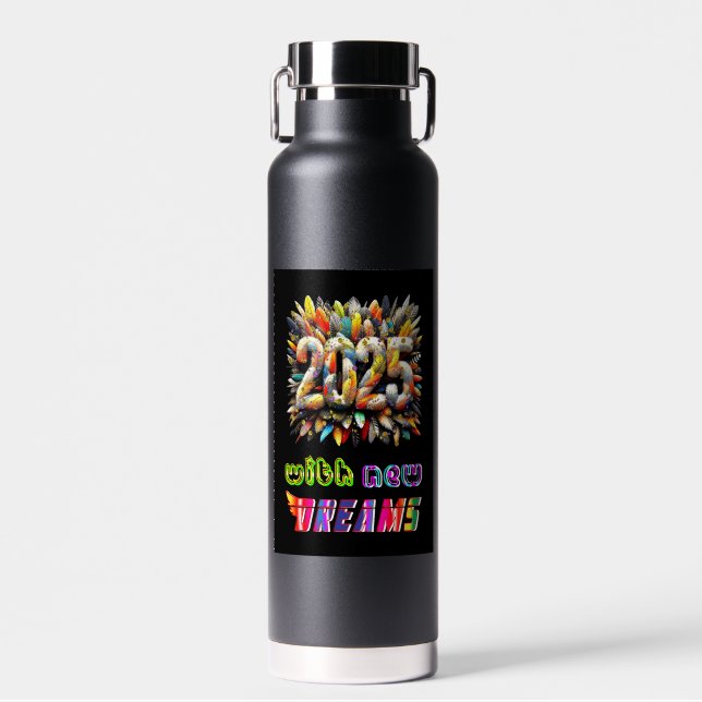 2025 With New Dreams Water Bottle (Front)
