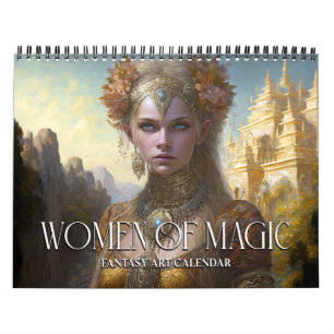 2025 Women Of Magic 4 Fantasy Art Calendar