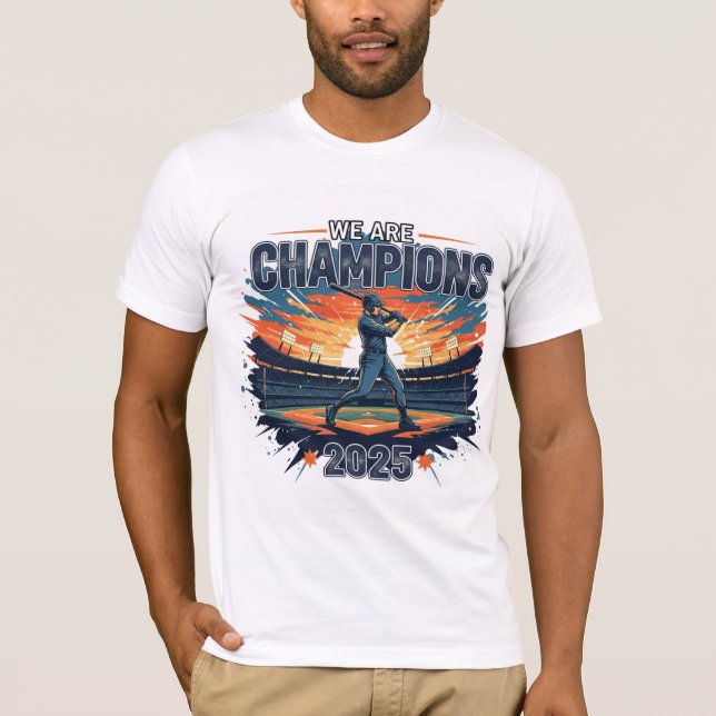 2025 World Series Colorful T-Shirt (Front)
