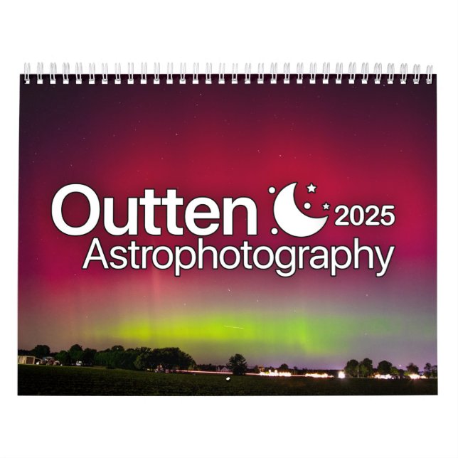 2025 Year Of Space Outten Astrophotography Calendar (Cover)