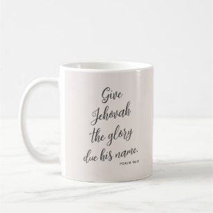 2025 Year Text of Jehovah's Witnesses JW Coffee Mug