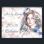 2025 Zindy Art Calendar<br><div class="desc">My brand new 2025 calendar with 12 of my drawings.
The calendar includes my artwork from through the years.
Including:
First Snow
Yin Yang Kittens
Where the fox rests
The Bluejays ll
Owls in blossom
Bittersweet Angel
Autumn Witch
... and more
© ZindyZone www.zindy-zone.dk</div>