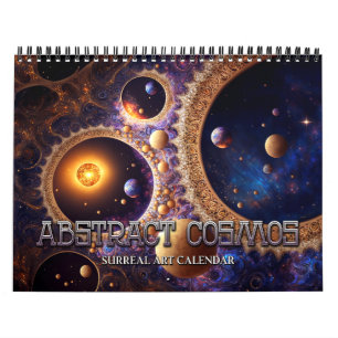 2026 Abstract Cosmos Surreal Space Art Calendar