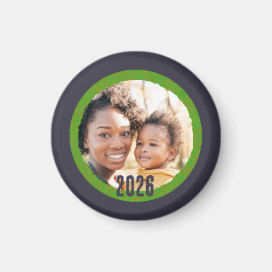 2026 Add Photo New Year Magnet