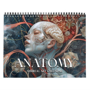 2026 Anatomy 2 Surreal Art Calendar