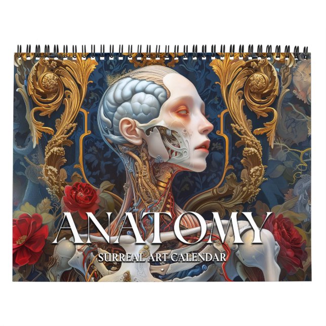 2026 Anatomy 3 Surreal Art Calendar (Cover)