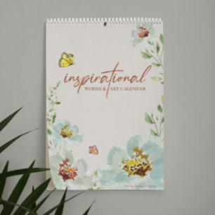 2026 Artist Lorena Depante Quote 12 month US  Calendar