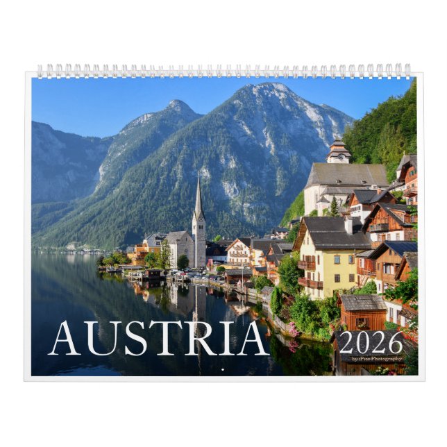 2026 Austria nature & landscape photo Calendar (Cover)