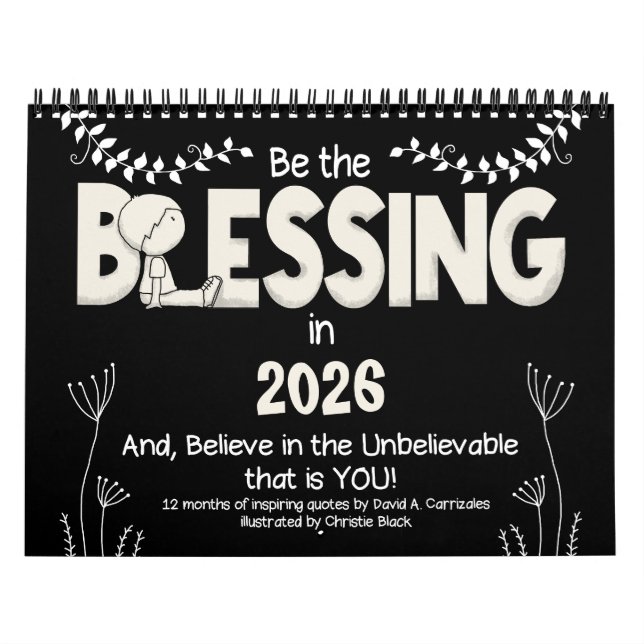2026 Be the Blessing  Calendar (Cover)