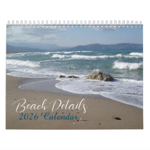 2026 Beach Scenes Calendar