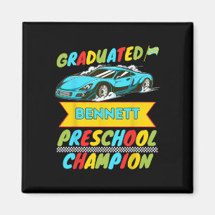 2026 Bennett Personalised Last Day Of Preschool Gr Magnet