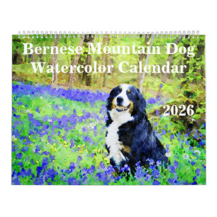 2026 Bernese Mountain Dog Mama Lover Owners Gift Calendar