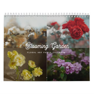 2026 Blooming Garden Floral Photo Calendar