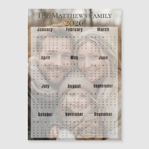 2026 Bold Holiday Photo Calendar