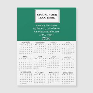 2026 Business Logo Mini Calendar