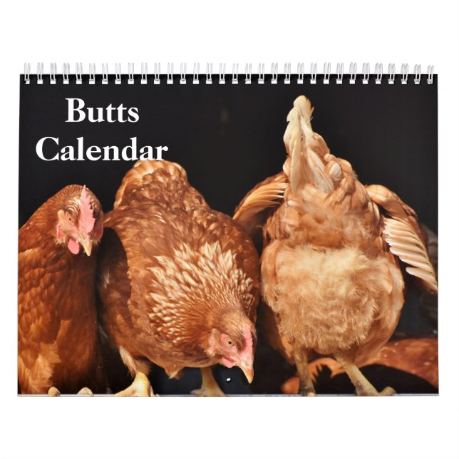 2026 Butts Calendar (Cover)