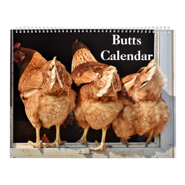 2026 Butts Calendar (Cover)