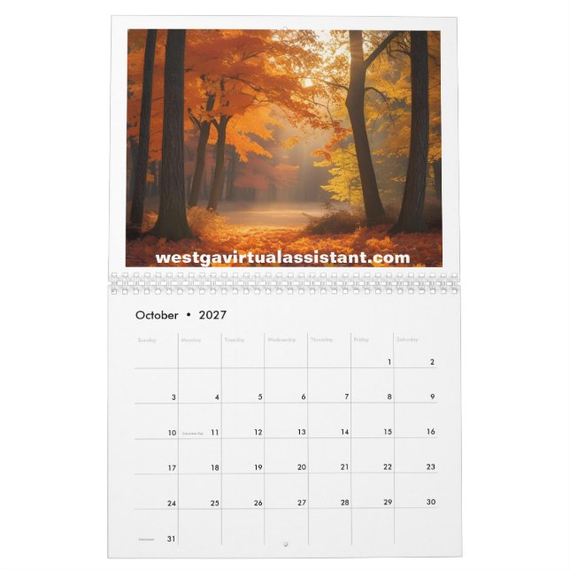2026 Calendar (Oct 2027)