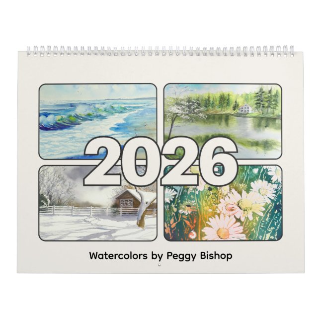 2026 Calendar by Peggy Bishop (Cover)