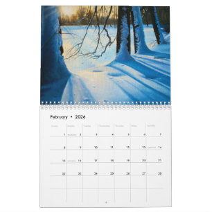 2026 Calendar Design – Lukian Art Painting
