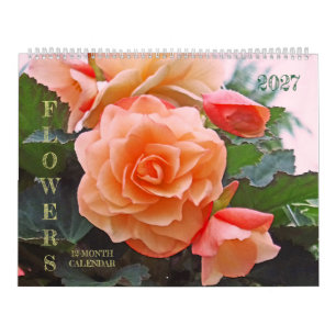2026 CALENDAR/"FLOWERS" CALENDAR