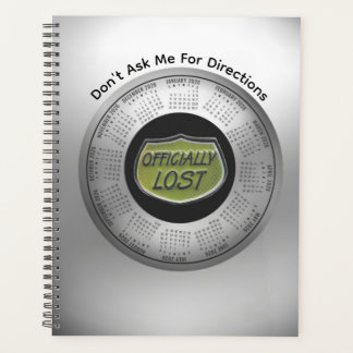 2026 Calendar Funny Officially Lost Planner