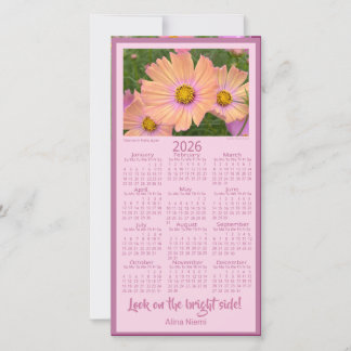  2026 Calendar  Holiday Card