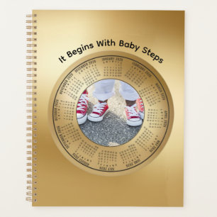 2026 Calendar It Begins With Small Steps Planner