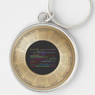 2026 Calendar Keychain Resolutions