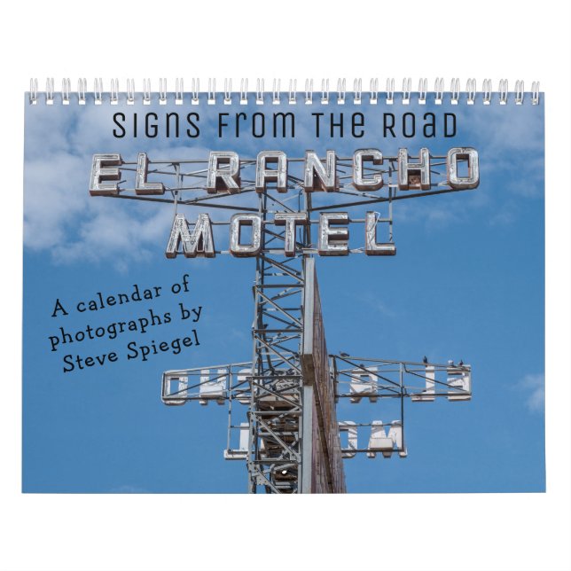 2026 Calendar of Vintage Signs (Cover)