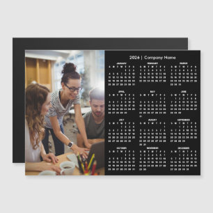 2026 Calendar Personalised Business Photo Magnet