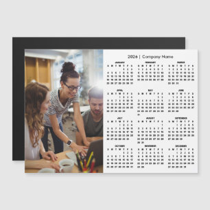 2026 Calendar Personalised Business Photo Magnet