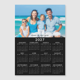 2026 Calendar Photo Custom Magnetic