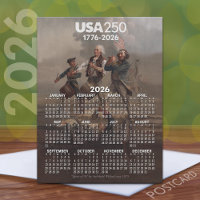 2026 Calendar - Spirit of 76 - America's 250th
