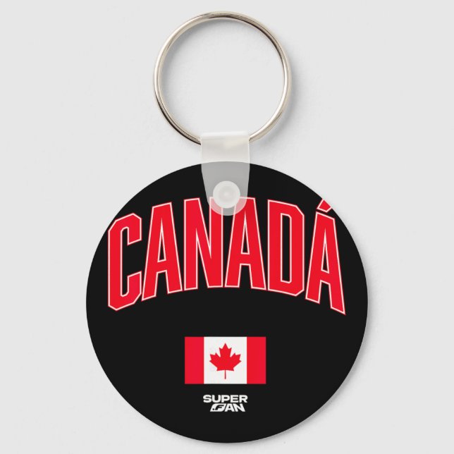2026 Canada Soccer Fan World Cup _2  Key Ring (Front)