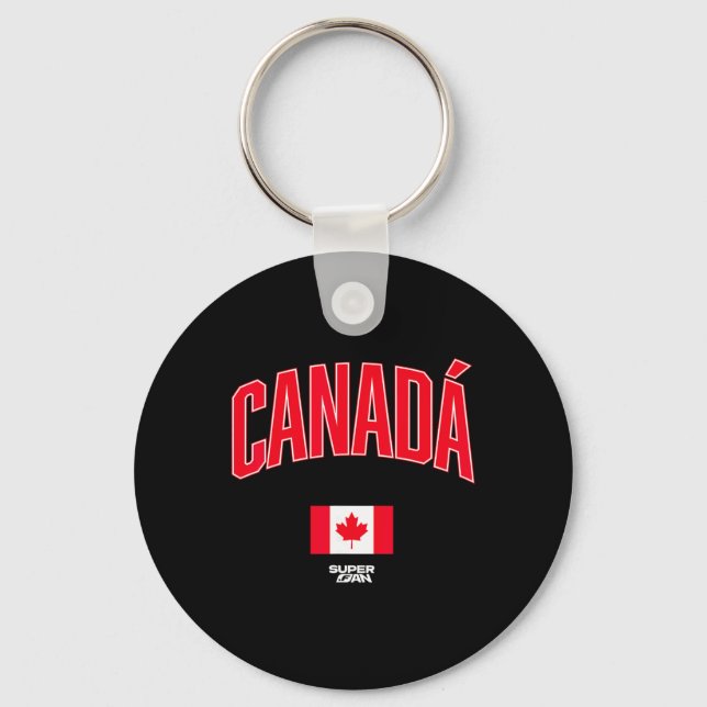 2026 Canada Soccer Fan World Cup _2  Key Ring (Front)