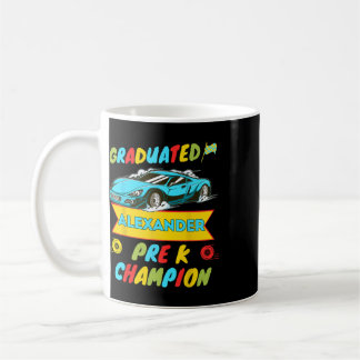 2026 Car Alexander Personalised Last Day Of Pre K  Coffee Mug