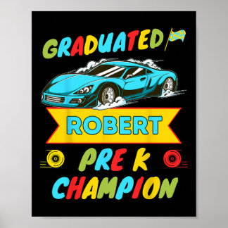2026 Car Robert Personalised Last Day Of Pre K Gra Poster