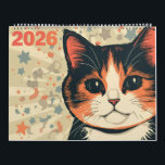 2026 Cat Lover Calendar<br><div class="desc">Step into a year of feline fascination with Whiskers of the World! This 2026 calendar showcases twelve captivating cat breeds—each month revealing a new whiskered wonder, from fluffy giants to sleek charmers. Whether you're enchanted by expressive eyes or majestic tails, this calendar is a tribute to the diversity and beauty...</div>
