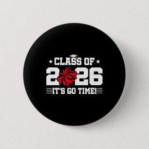 2026 Cheer Team - Cheerleading - Cheerleader - Cl  6 Cm Round Badge
