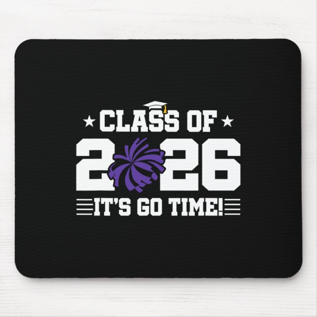 2026 Cheer Team - Cheerleading - Cheerleader - Cl  Mouse Pad (Front)